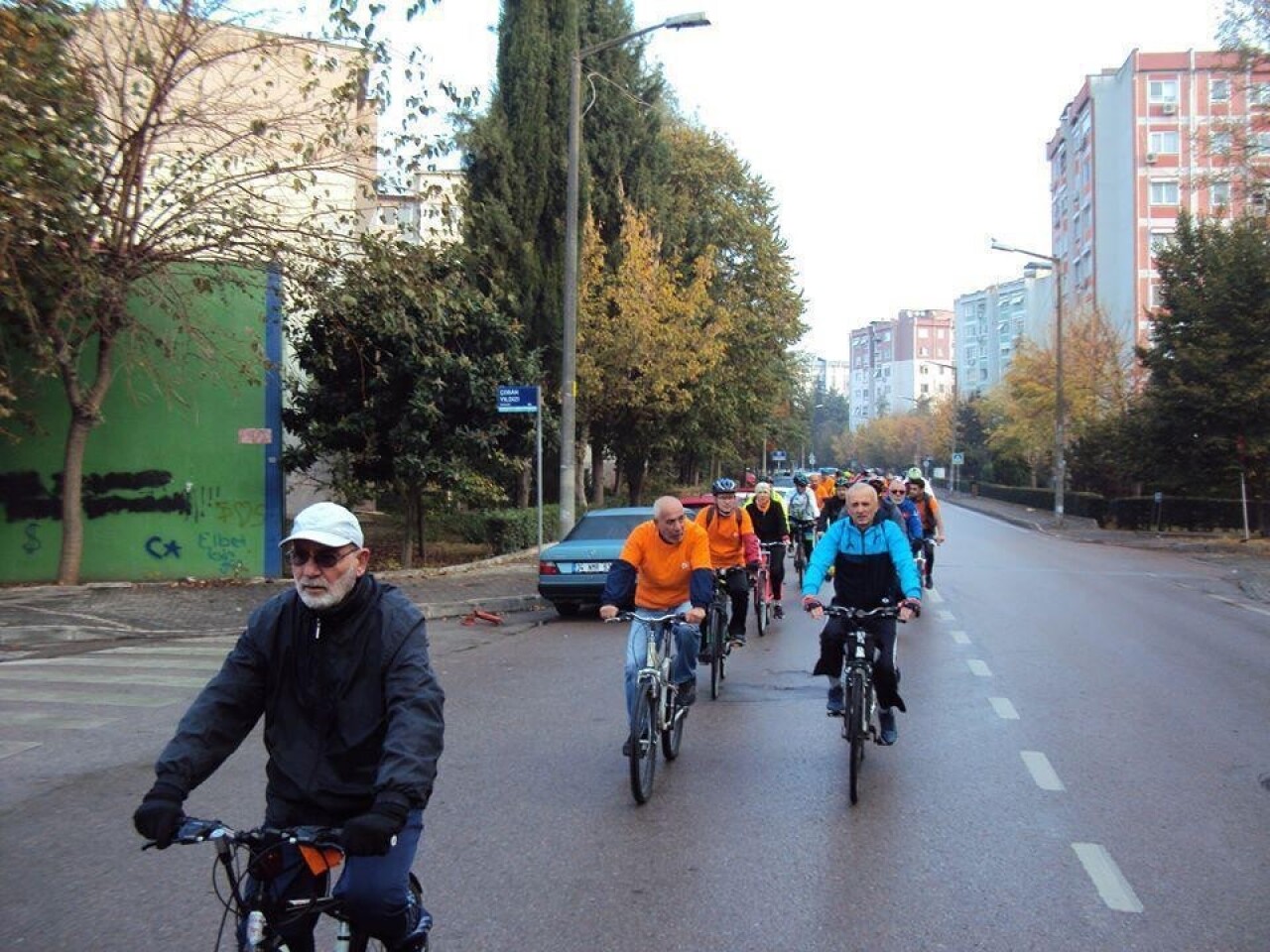 Pedallar, kadına şiddete karşı çevrildi