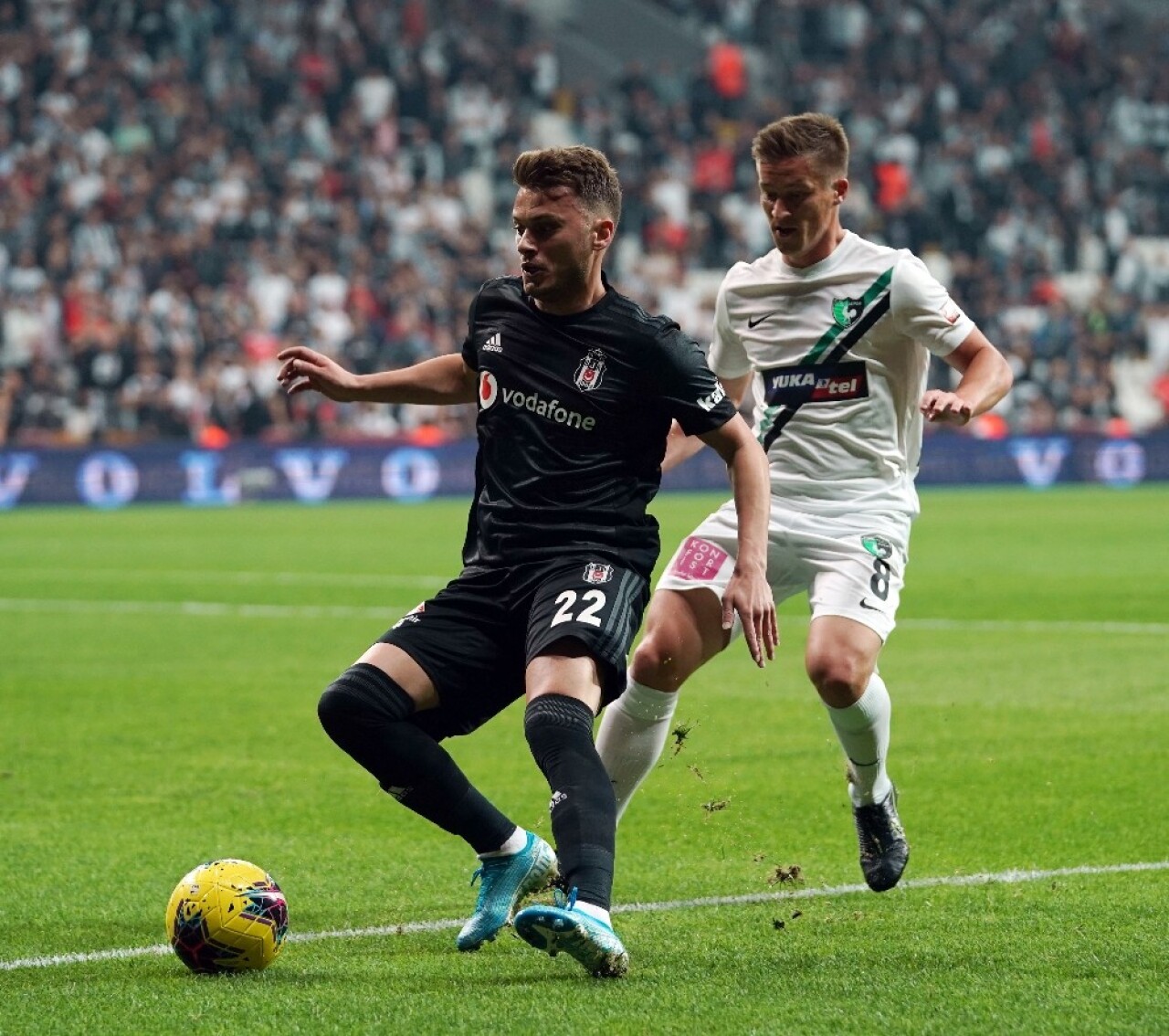 Süper Lig: Beşiktaş: 0 - Denizlispor: 0 (İlk yarı)