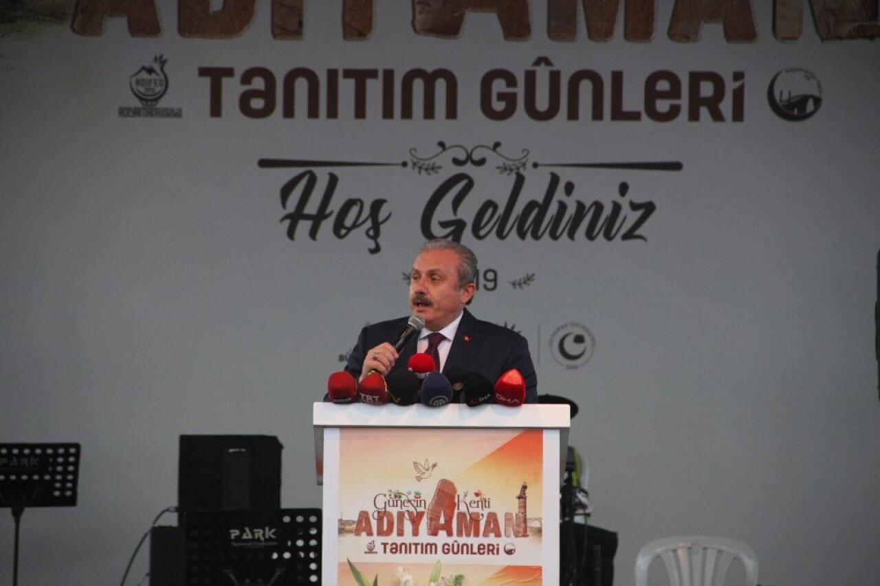 TBMM Başkanı Mustafa Şentop Adıyaman Tanıtım günlerine katıldı