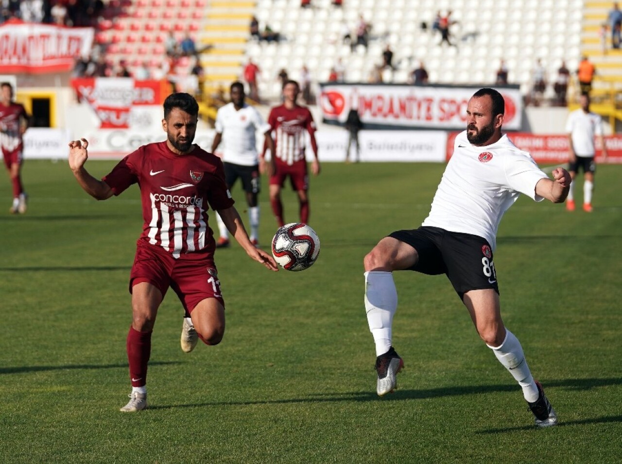 TFF 1. Lig: Ümraniyespor: 0 - Hatayspor: 0