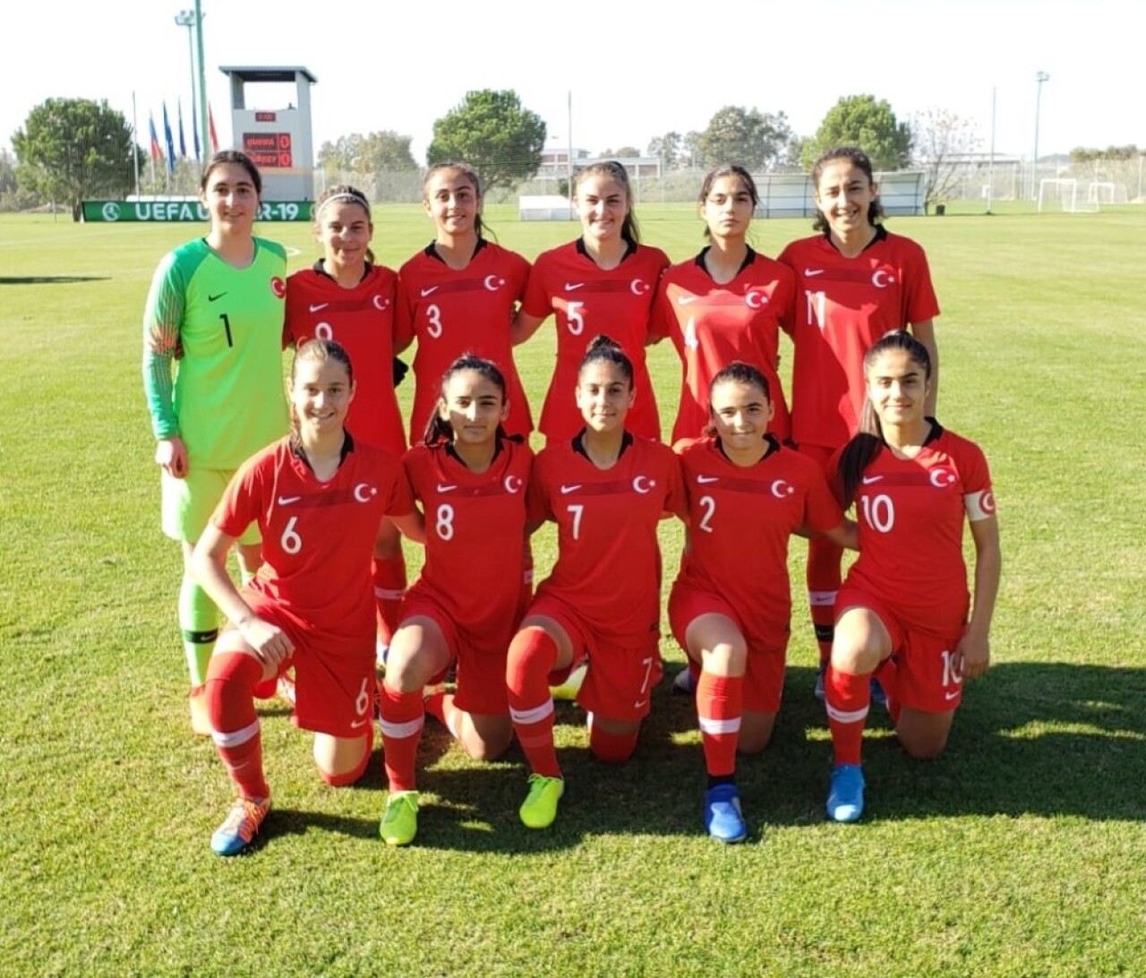 U17 Kız Milli Futbol Takımı’ndan Rusya’ya yarım düzine gol