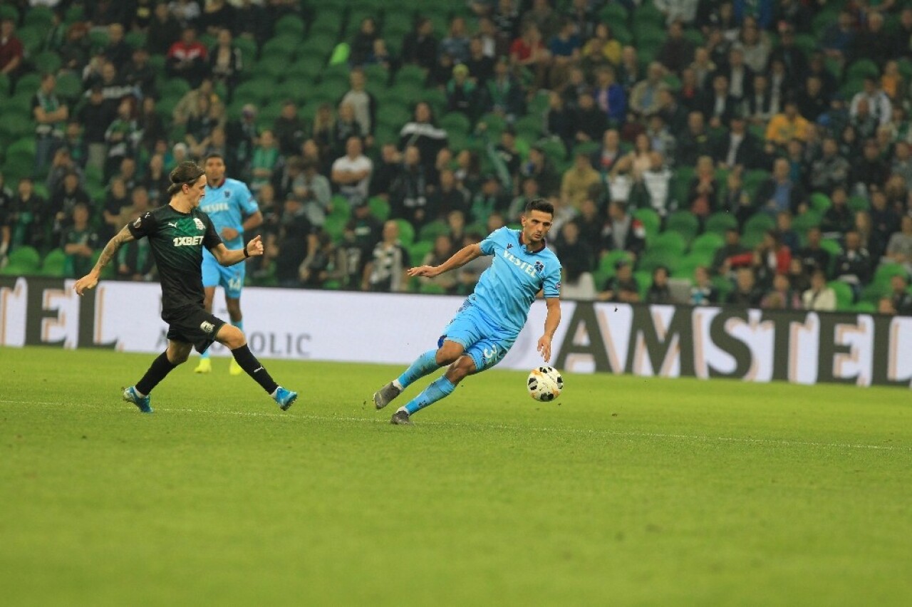 UEFA Avrupa Ligi: Krasnodar: 3 - Trabzonspor: 1 (Maç sonucu)