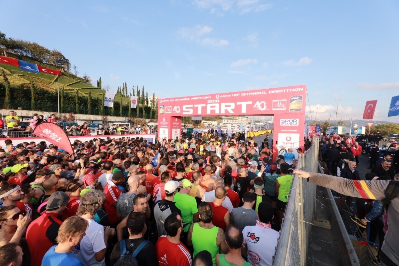 Vodafone İstanbul Maratonu 41’inci kez koşuldu