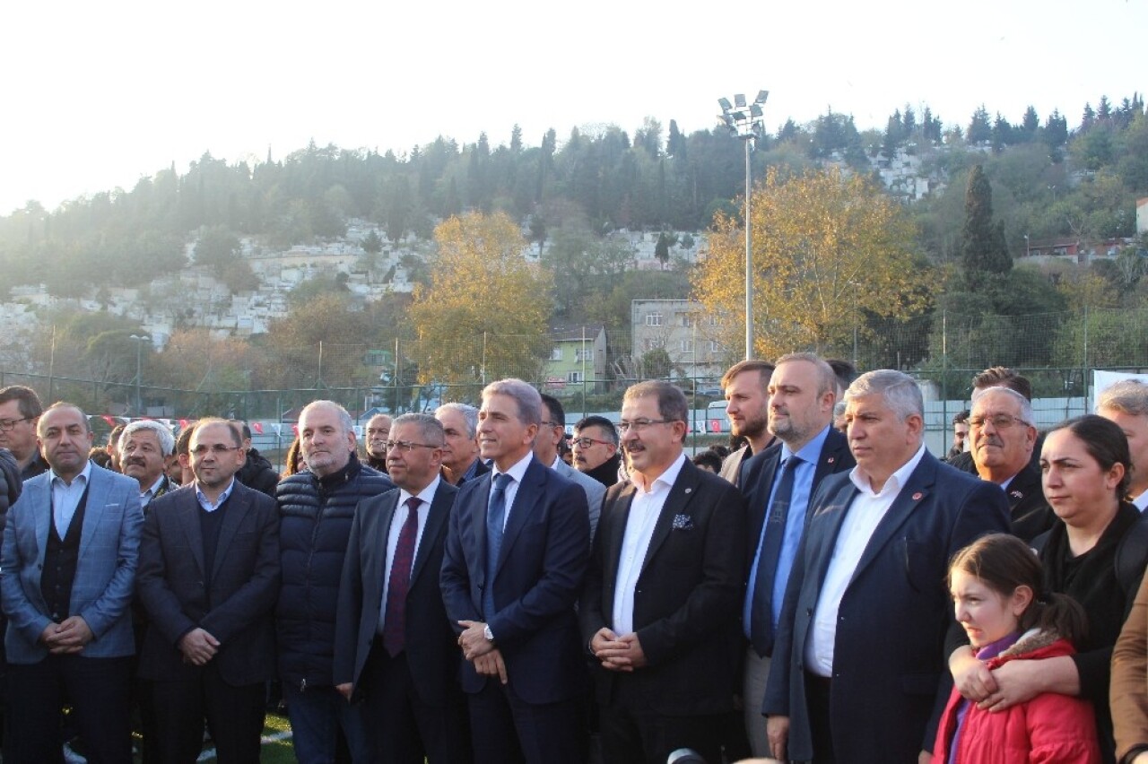 Yenilenen Bahariye Spor Tesisleri’nin açılışı yapıldı