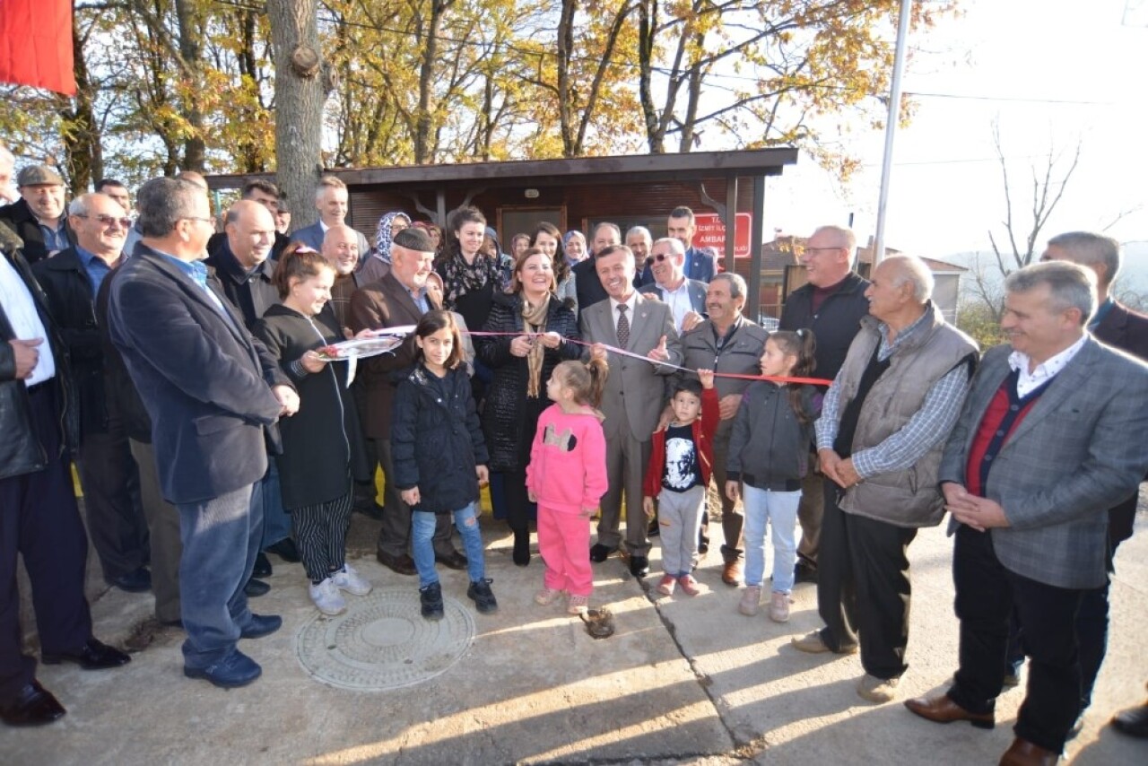 Ambarcılar Mahallesi muhtarlık ofisi törenle açıldı