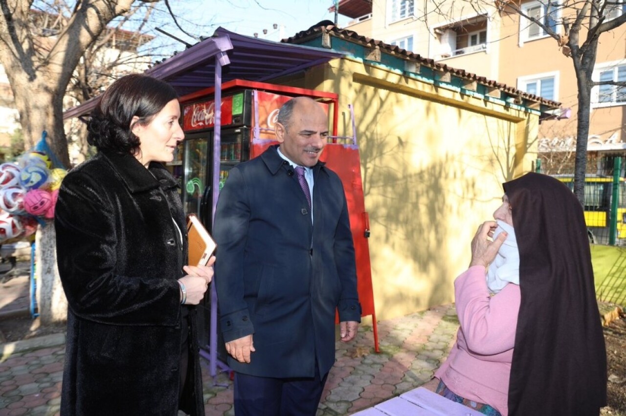 Başkan Söğüt, Mimar Sinan Mahallesinde incelemelerde bulundu