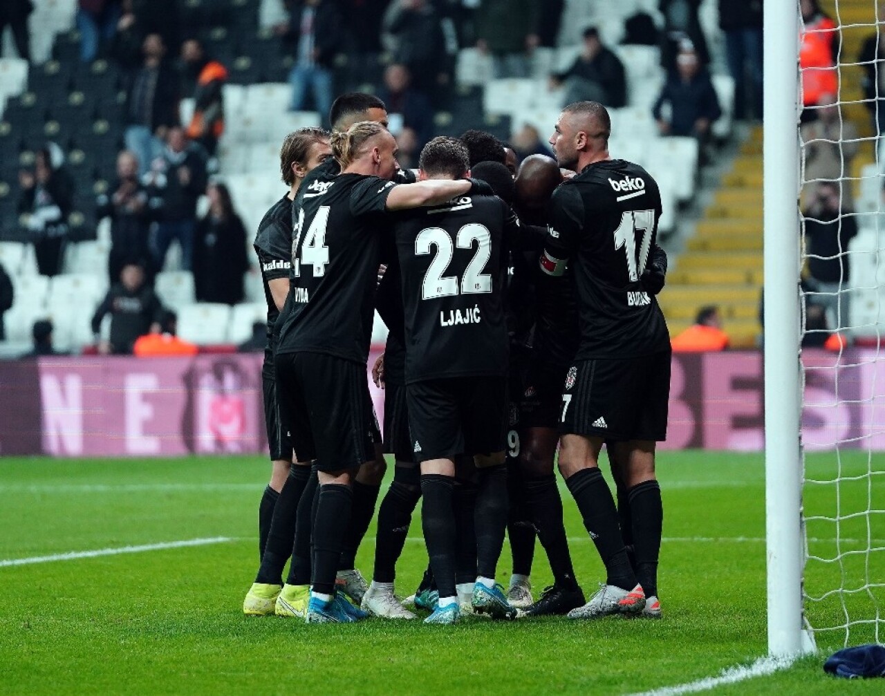 Beşiktaş, 7 haftada 13 sıra yükseldi