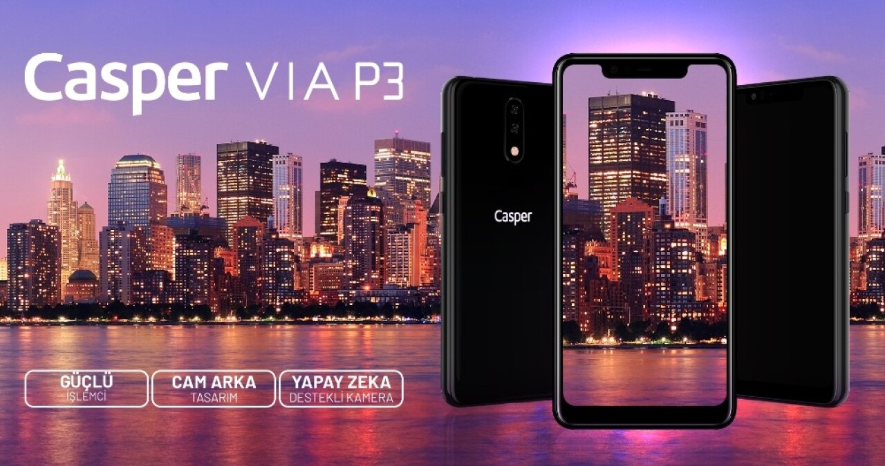 Casper VIA Akıllı telefon serisinin yeni üyesi görücüye çıktı