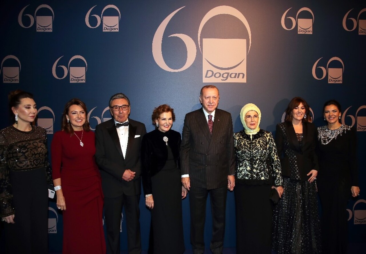 Cumhurbaşkanı Erdoğan, Doğan Grubu’nun 60. yıl kutlamalarına katıldı