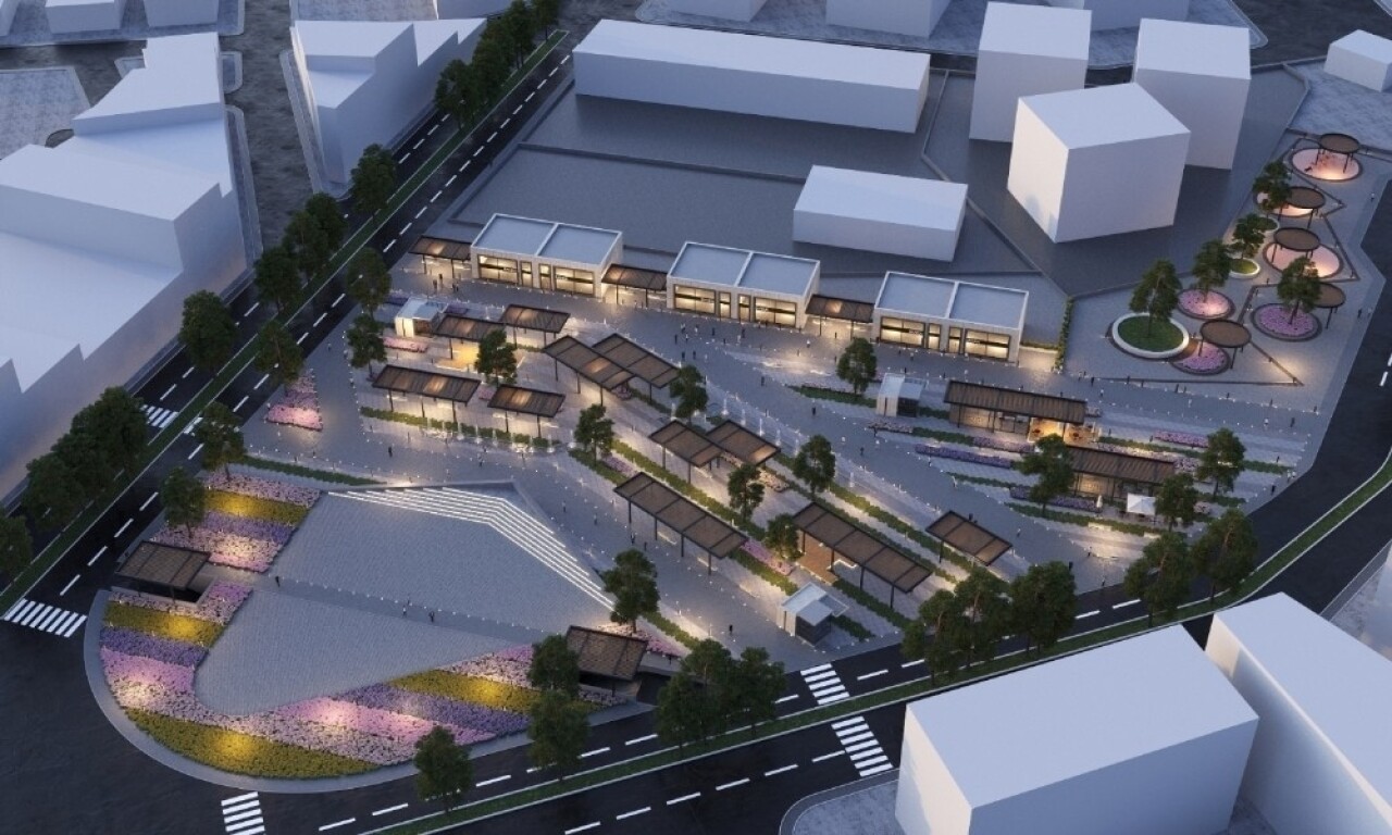 Edremit’e modern meydan projesi