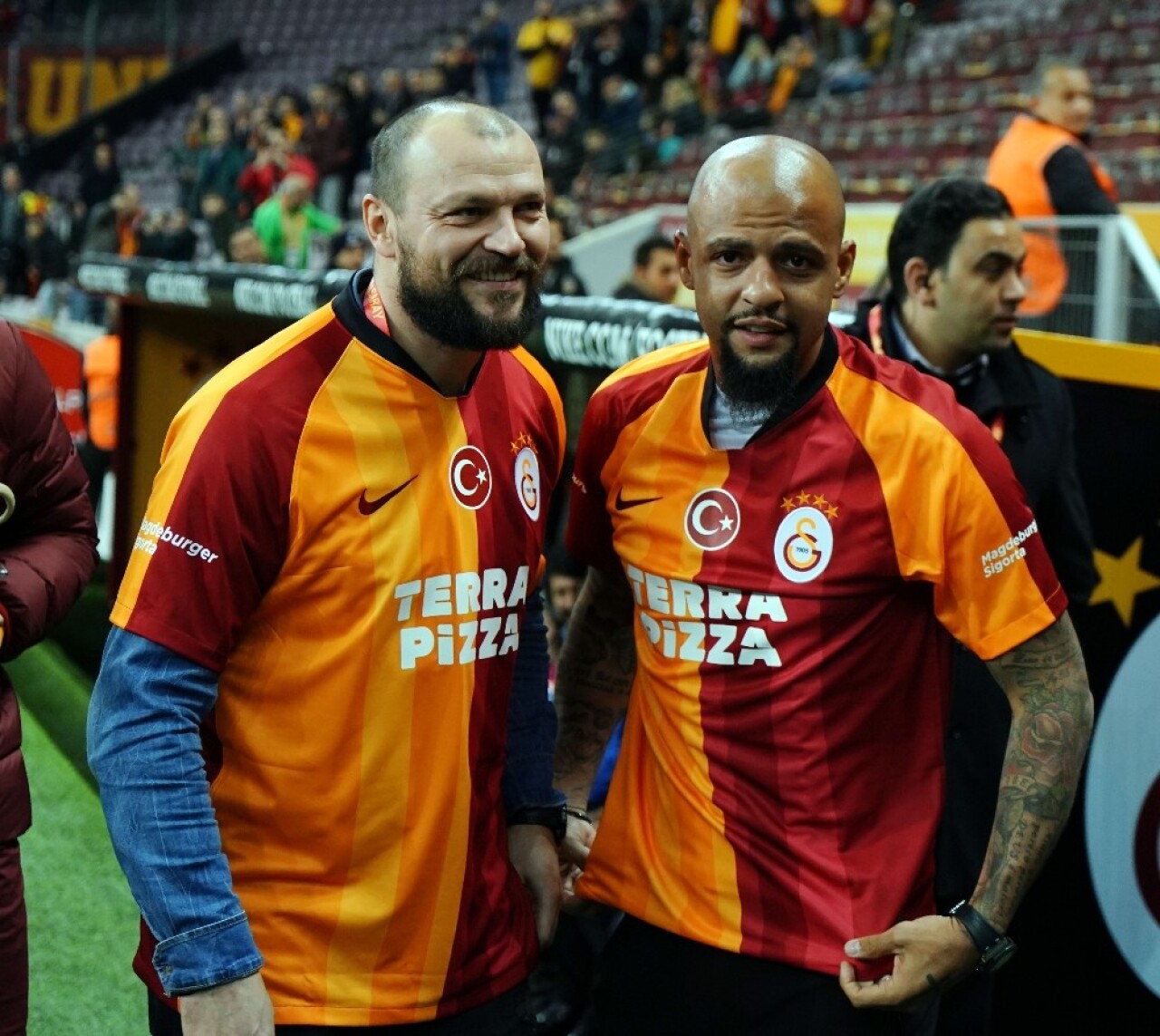 Felipe Melo ve Tomas Ujfalusi’ye plaket