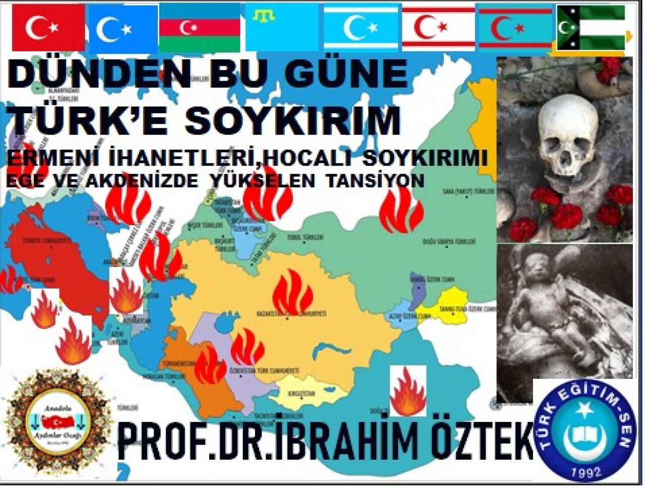 İbrahim Öztek: "Ermeniler, Anadolu ve Azerbaycan’da 2 milyon Türk’ü katletti