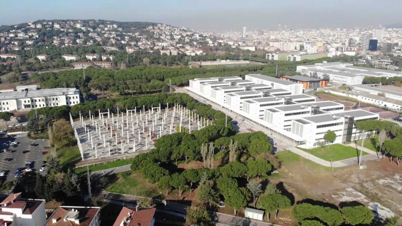 İstanbul Şehir Üniversitesi havadan görüntülendi