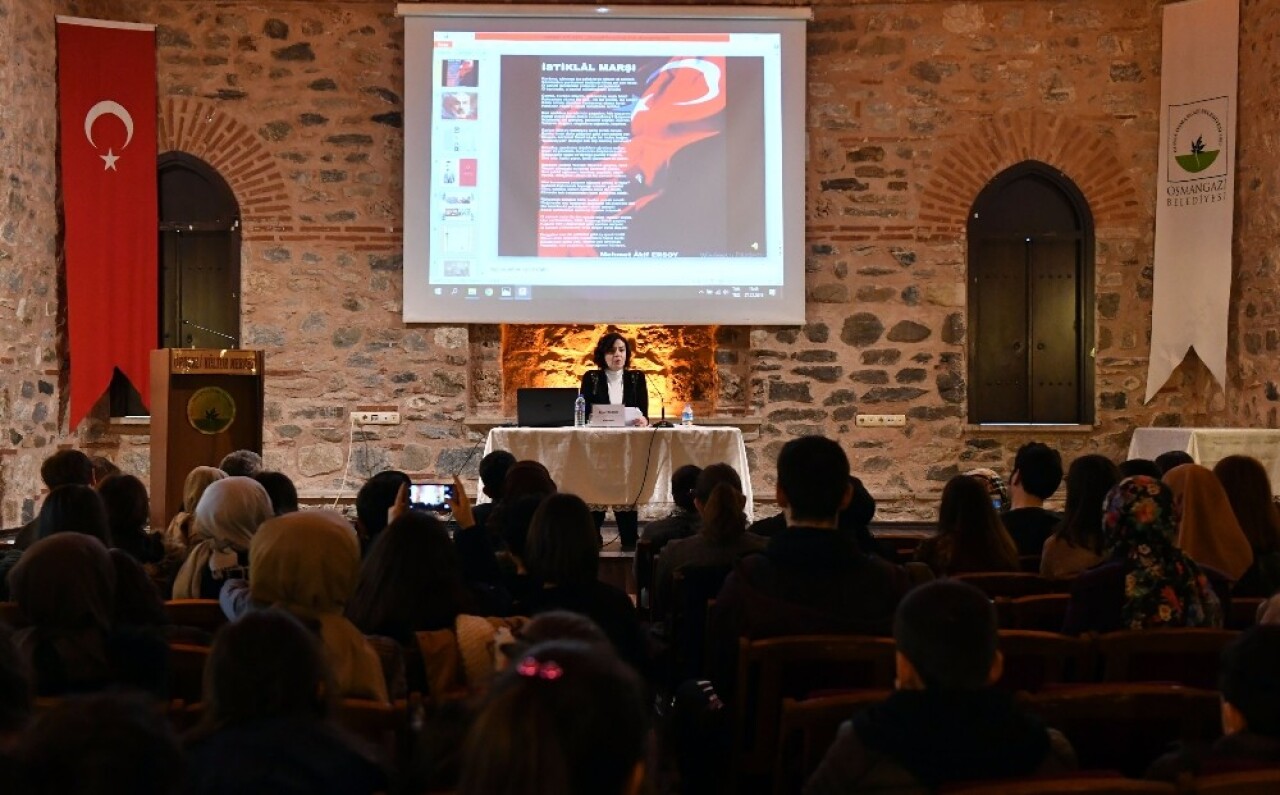 Milli şair Osmangazi’de anıldı