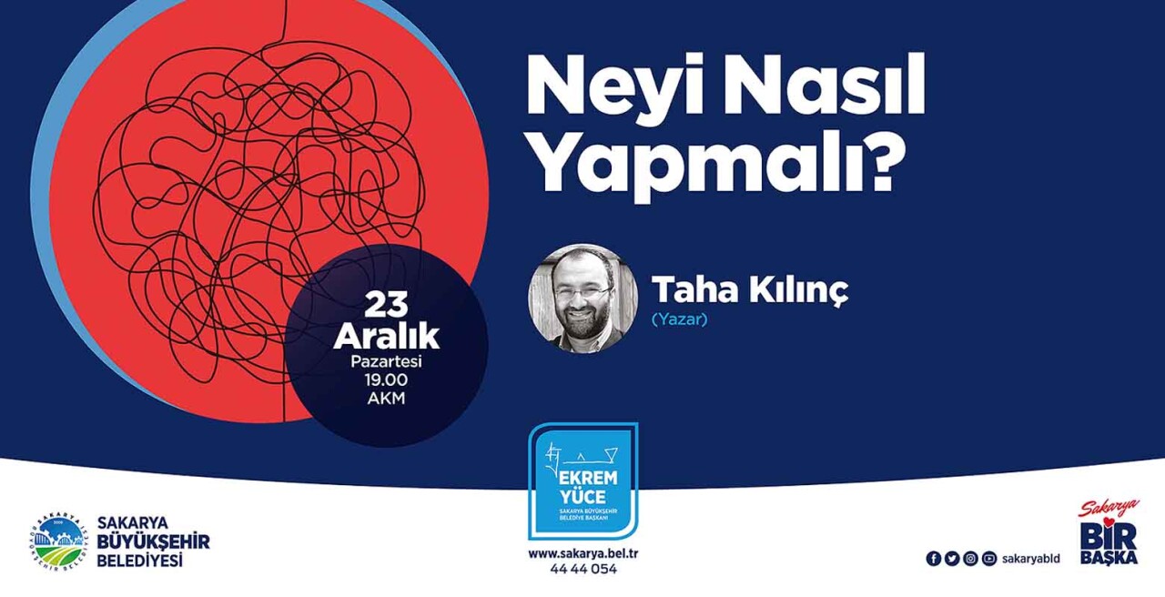 ‘Neyi Nasıl Yapmalı?’ söyleşisi AKM’de