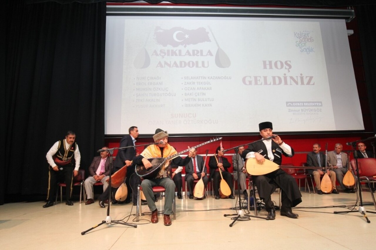 Ozan ve Aşıklar Gebze’de Buluştu