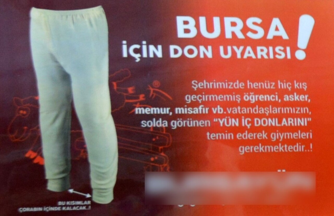 (Özel) Bursa için ’don’ uyarısı