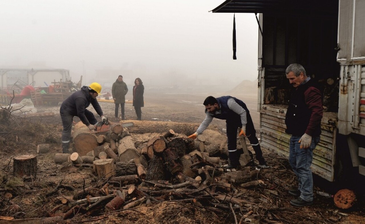 Park ve bahçelere bakım çalışması yapılıyor