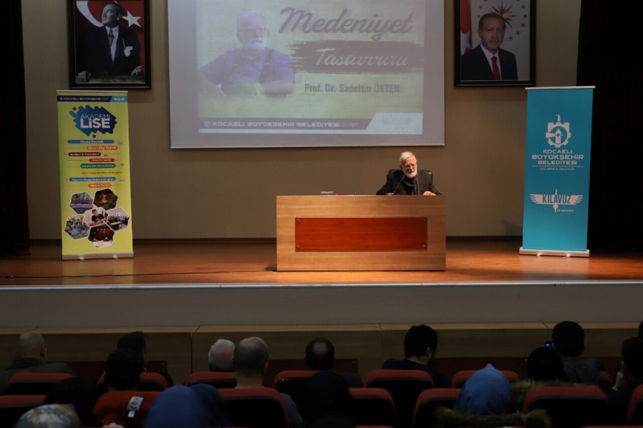 Prof. Dr. Sadettin Ökten, medeniyet konusunda bilgiler aktardı