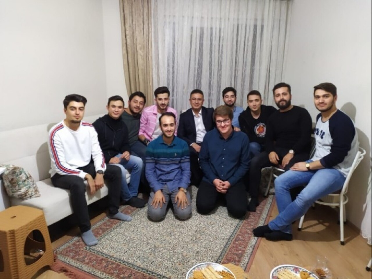 Rektör Kuş  akşam çayına konuk oldu