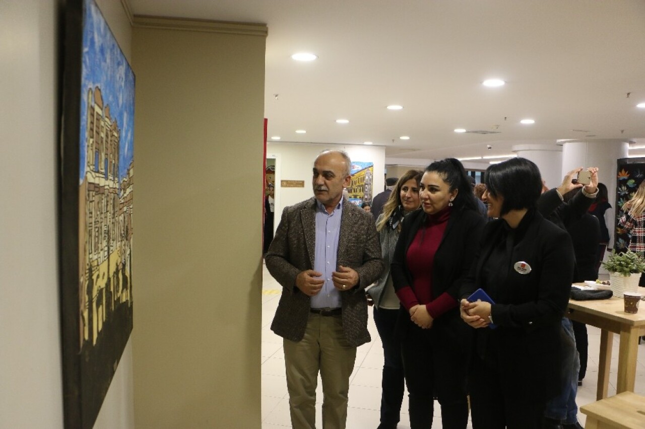 “Renkler ve Desenlerle Türkiye’den Yansımalar” sergisi Kartallı sanatseverler ile buluştu