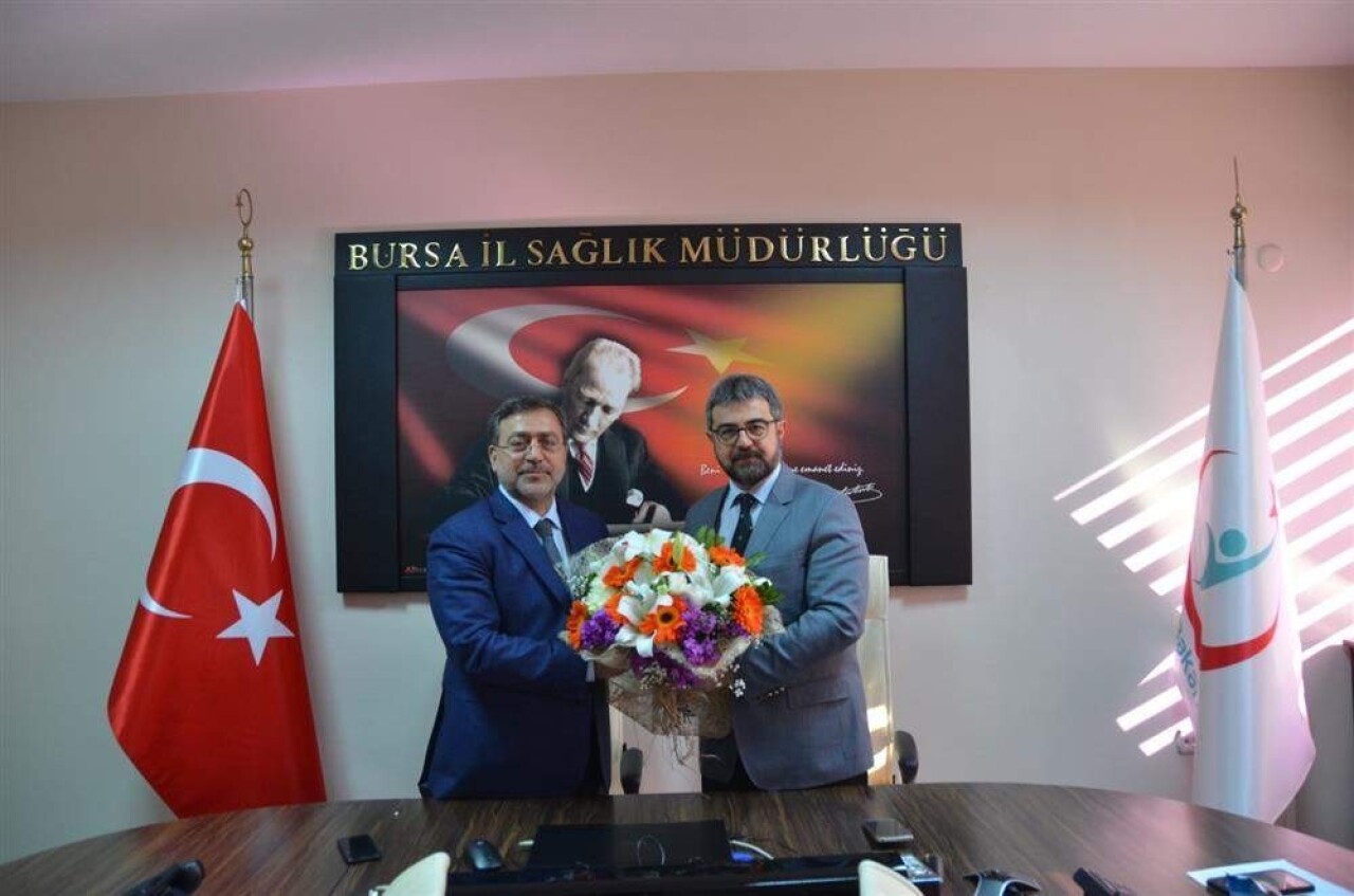 Sağlık Müdürlüğü’nde nöbet değişimi