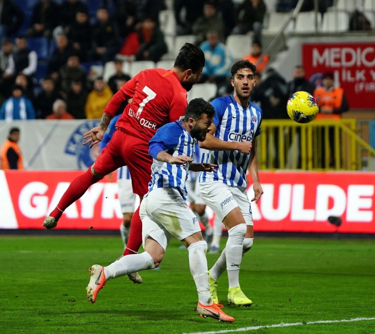 Süper Lig: Kasımpaşa: 1 - Gaziantep FK: 4 (İlk yarı)