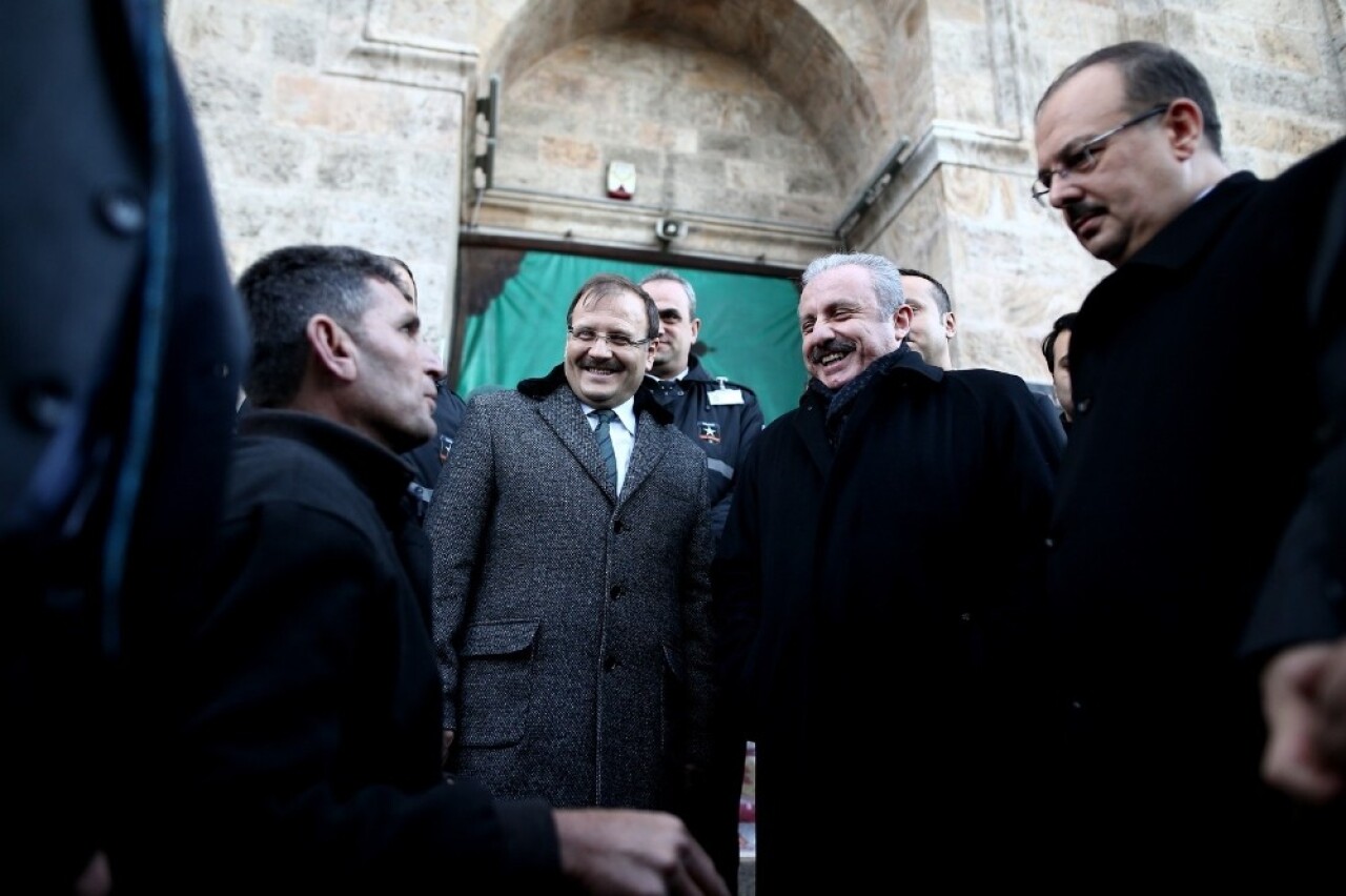 TBMM Başkanı Şentop’tan esnaf ziyareti