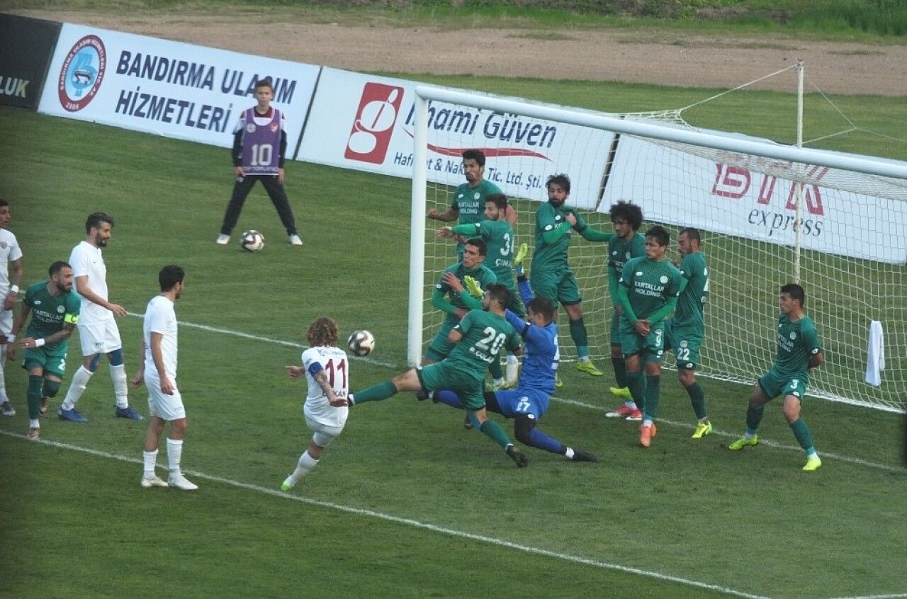 TFF 2. Lig: Bandırmaspor: 2 - Etimesgut Belediyespor: 1