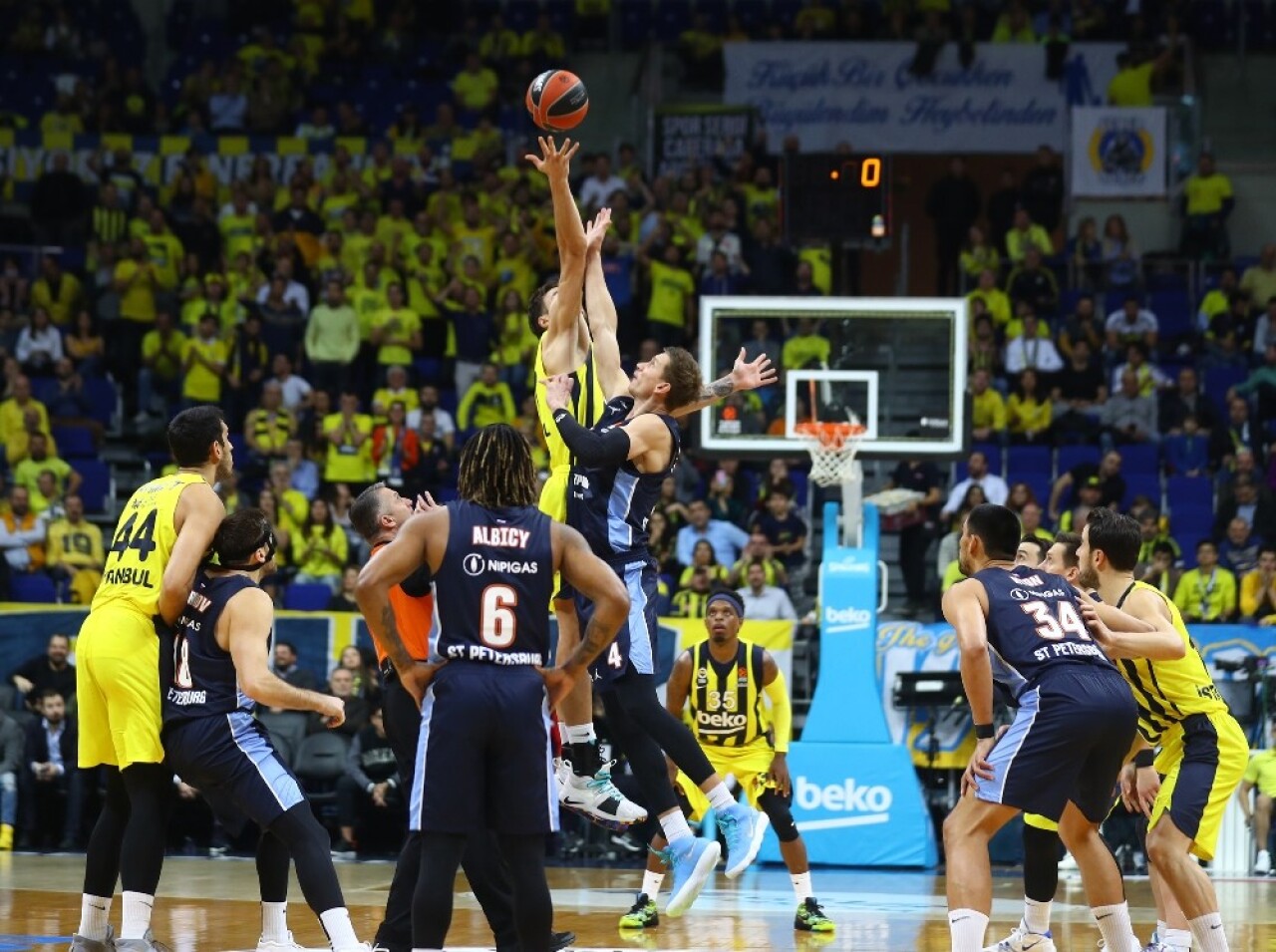 THY Euroleague: Fenerbahçe Beko: 81 - Zenit: 84