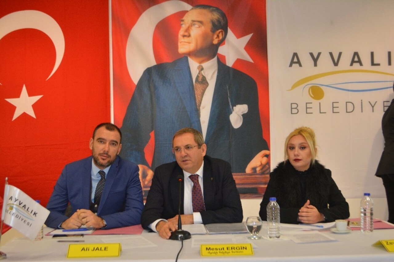 Ayvalık Belediyesi 2020 yılı ilk meclis toplantısını gerçekleşti