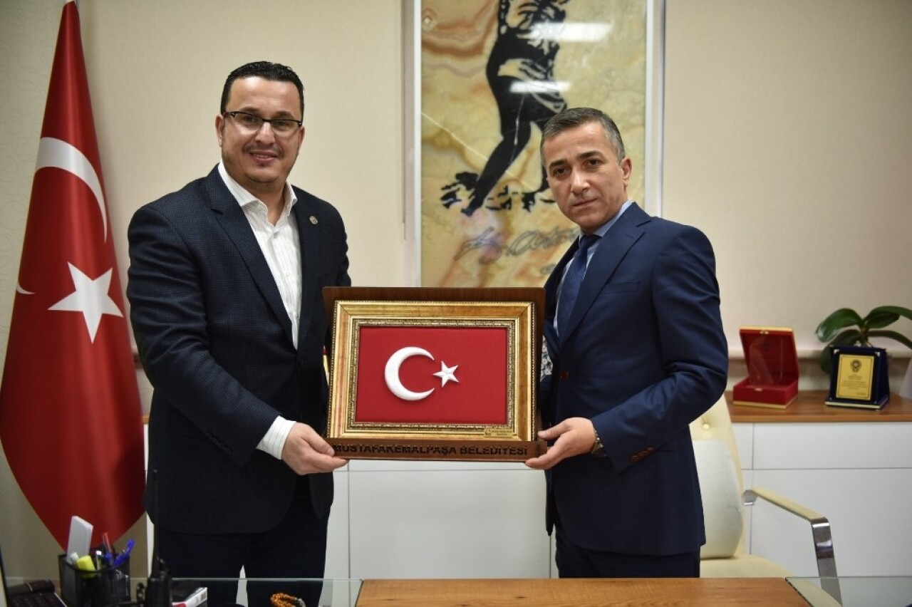 Başkan Kanar’dan Emniyet Müdürü Mithat Öztaş’a ziyaret