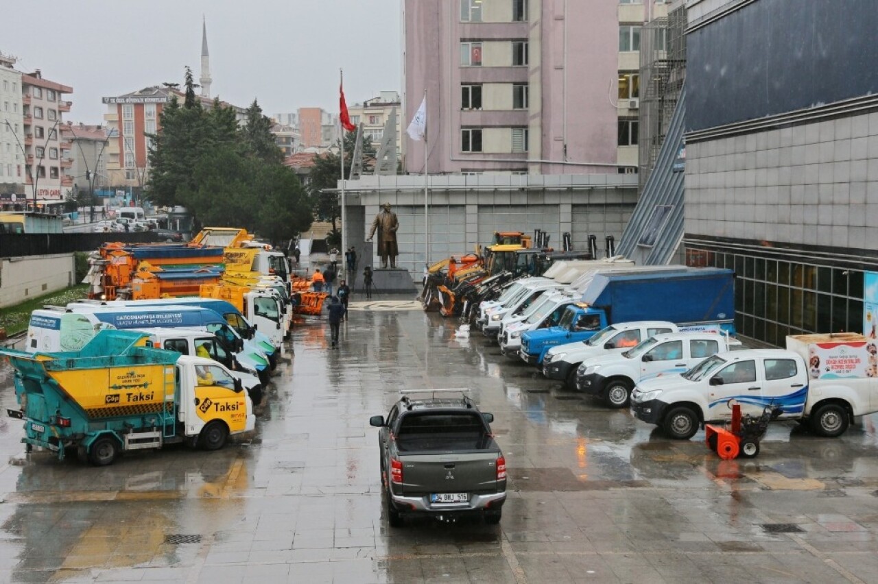 Gaziosmanpaşa’da kış nöbeti başladı