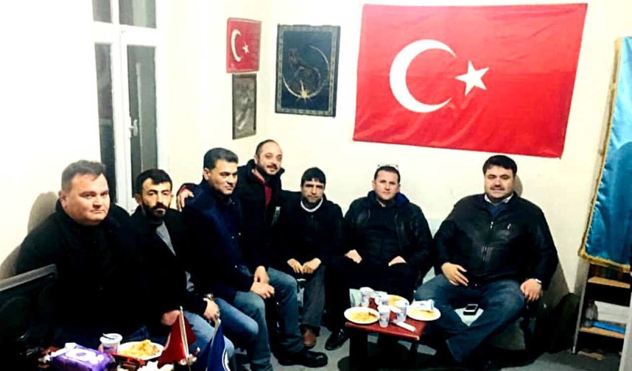 Havran’da MHP’den kaz etli pilav gecesi