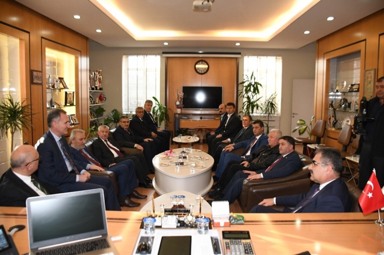 Ilgın heyetinden Taban’a ziyaret