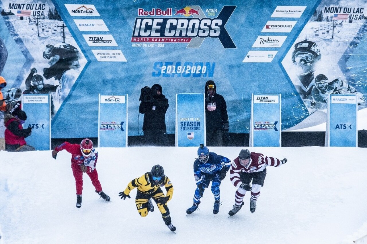 Red Bull Ice Cross’ta ABD etabını Croxall ve Trunzo kazandı