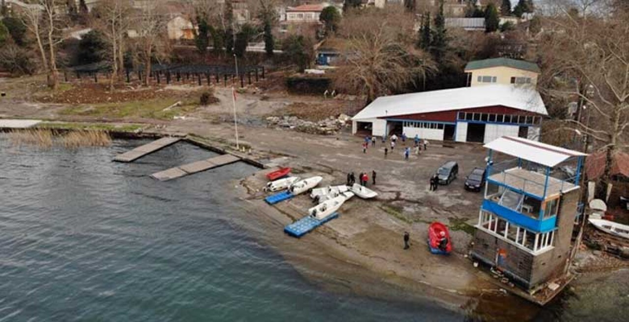 Sapanca'daki Kürek - Kano Tesisi yenileniyor