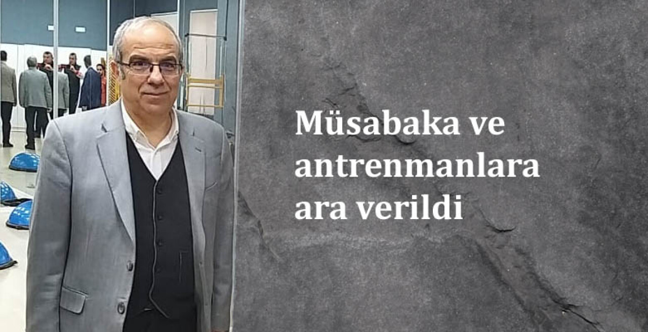 Tüm yurtta, müsabaka ve antrenmanlara ara verildi