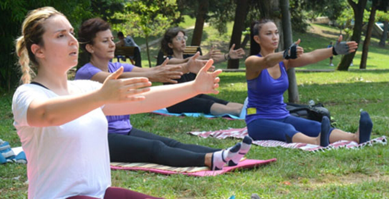 Şişli'de spor zamanı