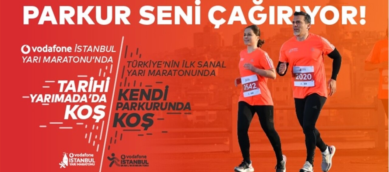 Vodafone 15. İstanbul Yarı Maratonu, Türkiye’nin en kapsamlı sanal koşusuna dönüşecek