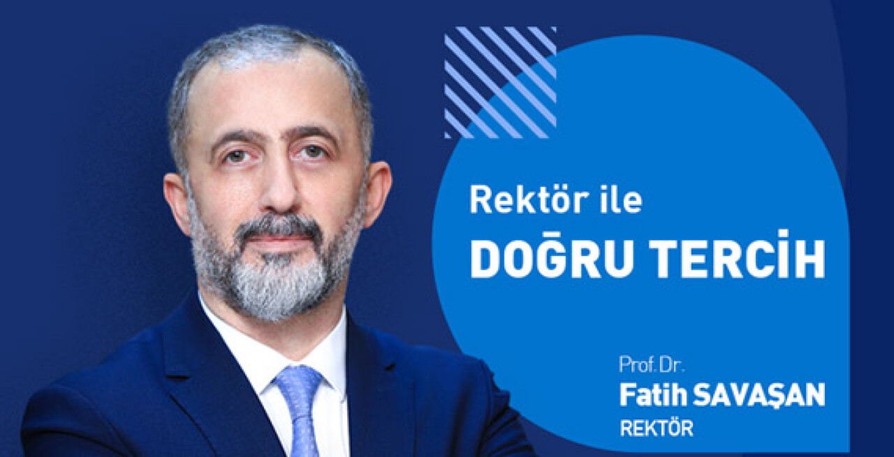 Rektör Savaşan aday öğrencilerle canlı yayında buluşacak