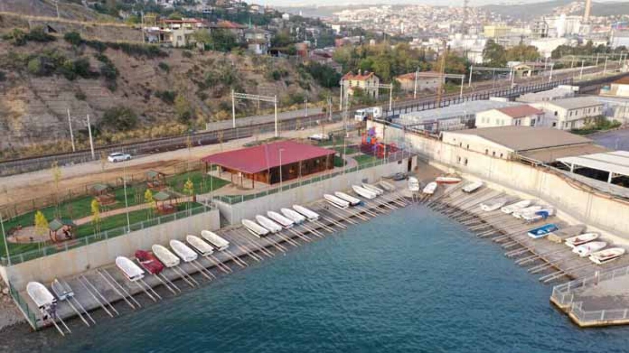 Osmangazi Köprüsü manzaralı sahil parkı tamamlandı