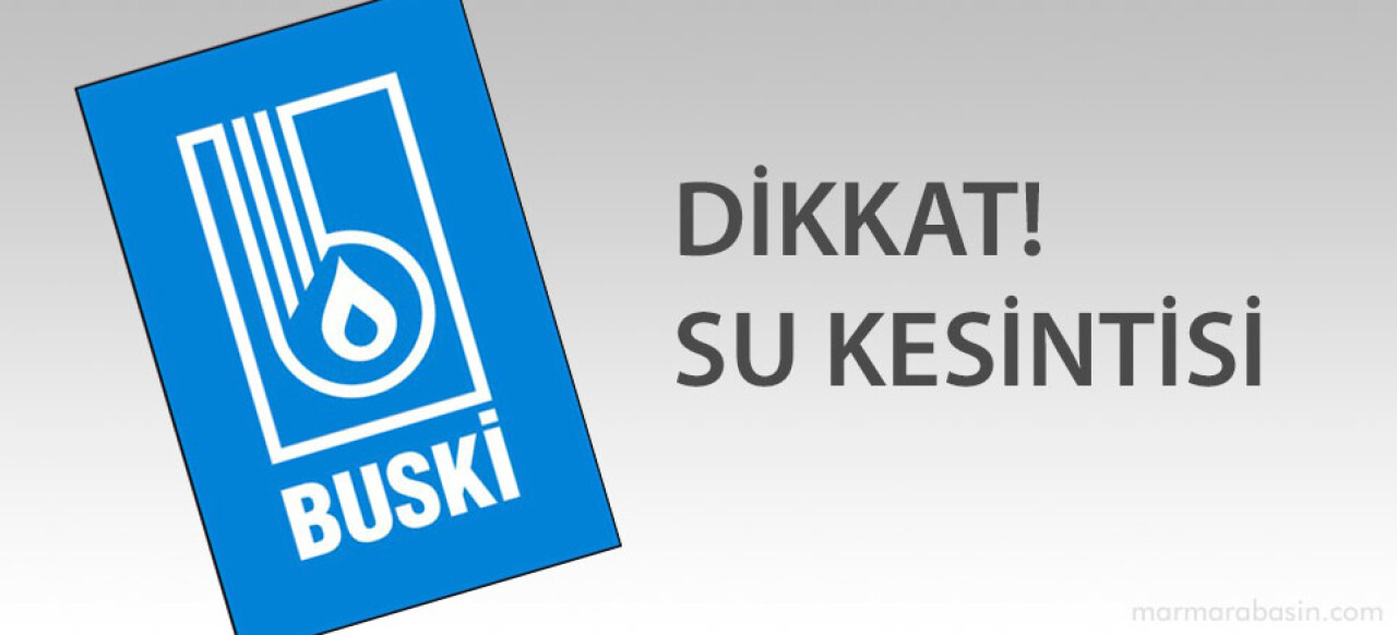 Bursa'da iki ilçede su kesintisi yapılacak