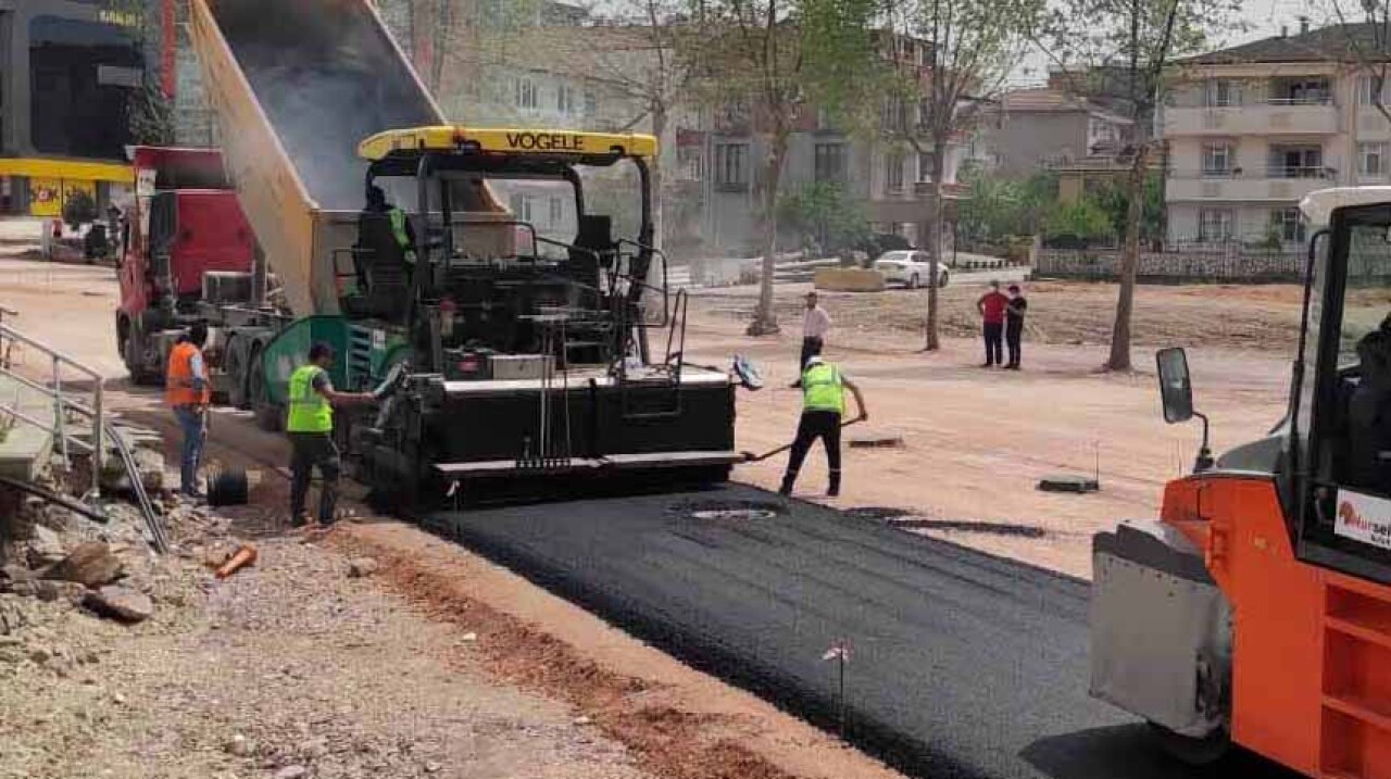 Başiskele Selahattin Eyyübi Caddesi modernleşiyor