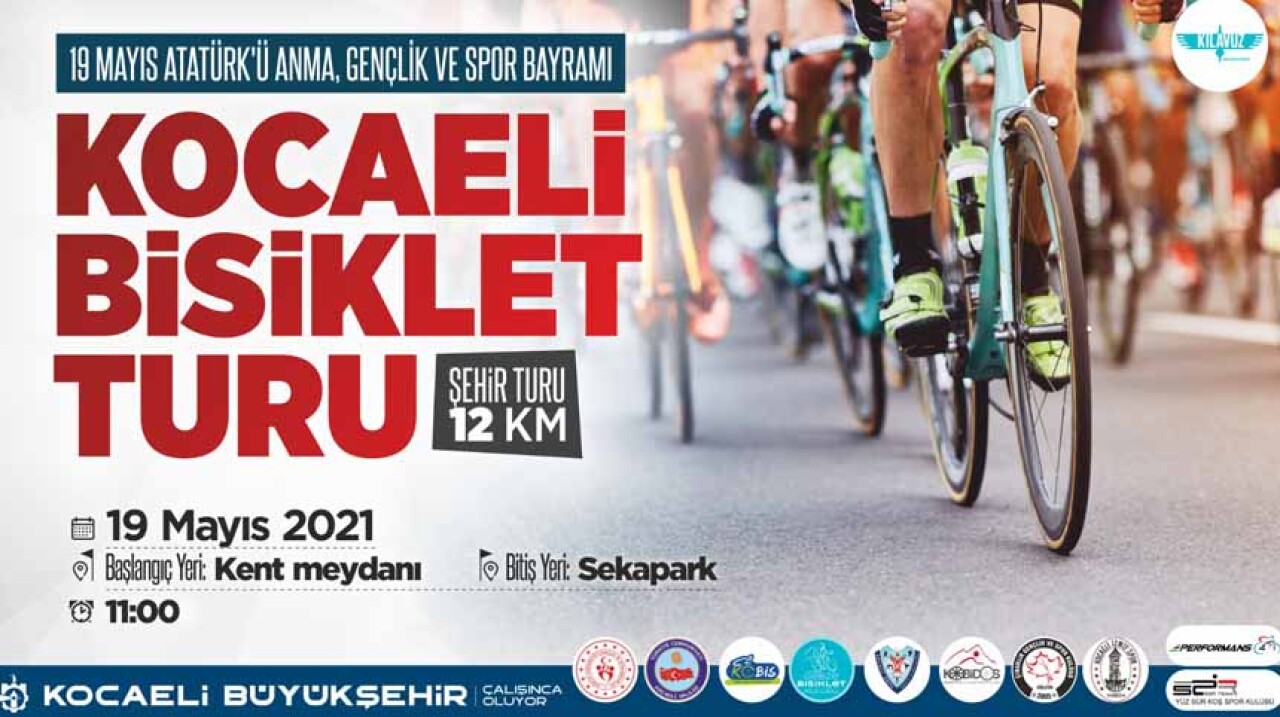 Kocaeli'de 19 Mayıs bisiklet turu düzenlenecek