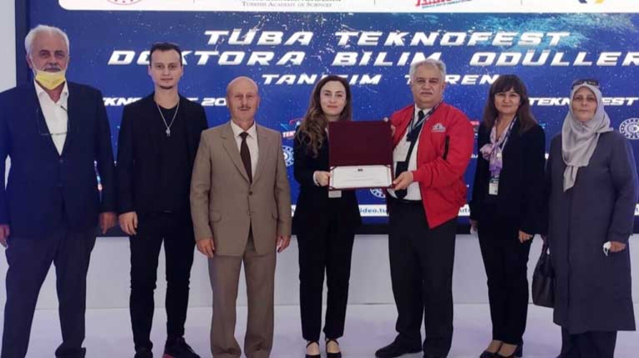 Gülşah Çongur’a TEKNOFEST’ten Ödül