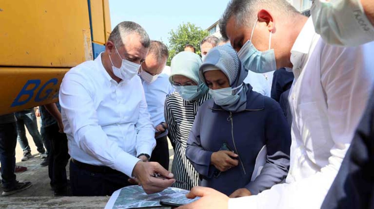 Başkan Büyükakın, Gölcük’teki yol ve köprü projesini yerinde inceledi