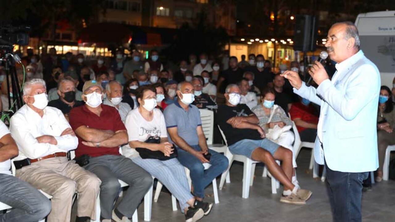 Güzelyalı imar planı halka anlatıldı