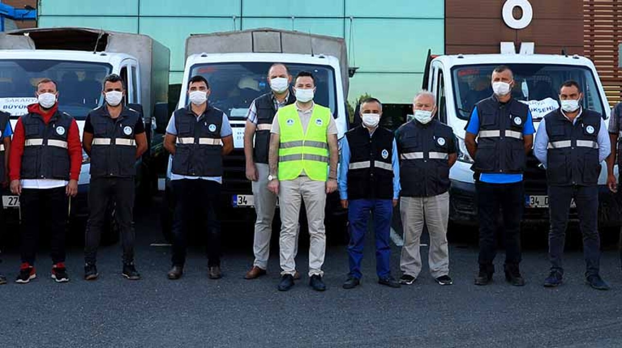 Sakarya’dan afet bölgesine destek ekipler gönderildi