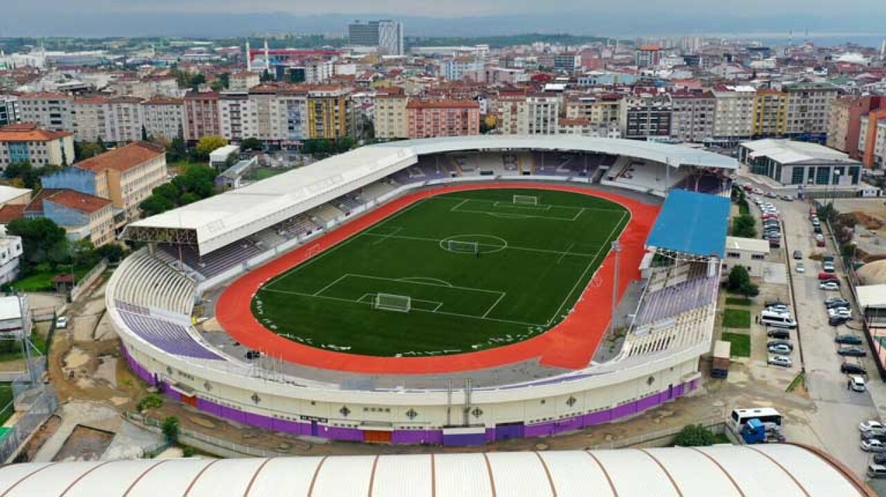 Gebze Stadı’nda çalışmalar tamamlanıyor